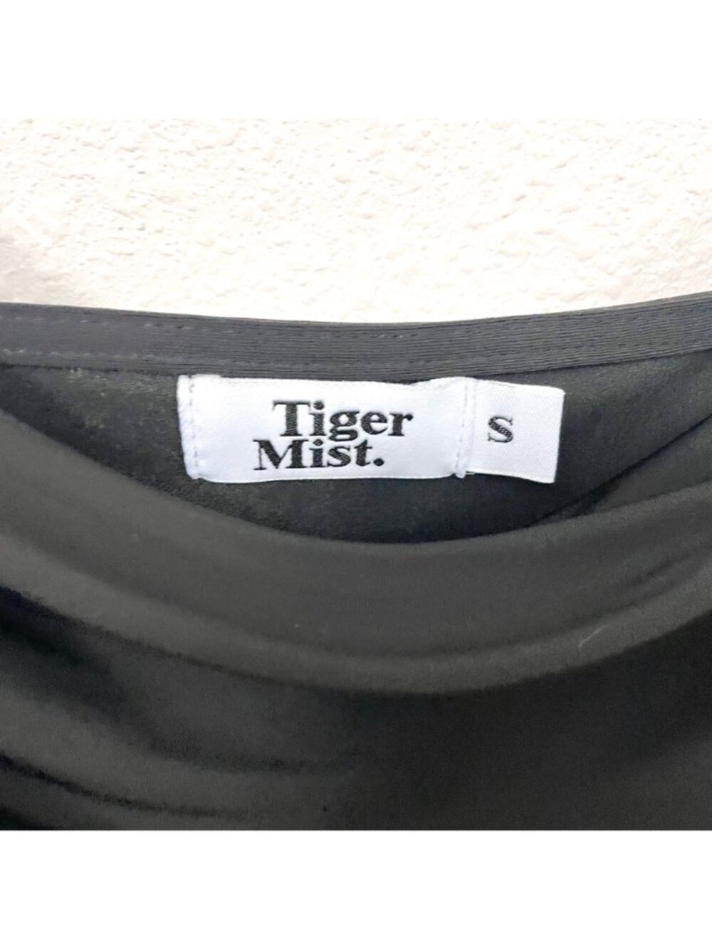 Tiger Mist Black Mini Tie Strap Bottom Dress Size S - Picture 3 of 7